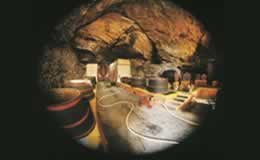 la cantina dentro il covolo