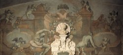 Particolare di un affresco